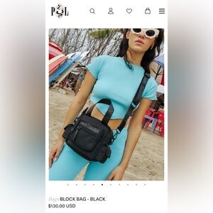 POPPY LISSIMAN BLACK BLOCK BAG. 

Currently on their website new for $130.